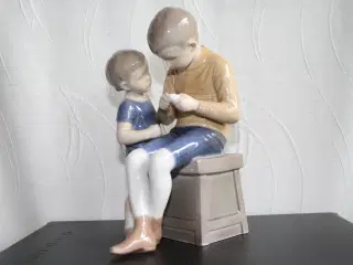 Tom og Willy, brødre. Figur fra Bing & Grøndahl 