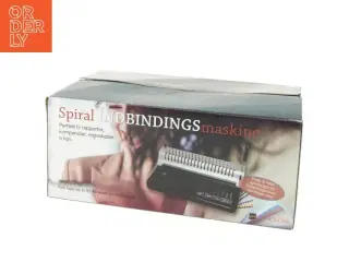 Spiralindbindingsmaskine