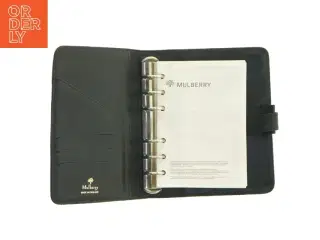 Mulberry organizer personal planner agenda i læder (str. 16,6x14,4 cm)