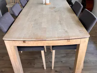Langbord m 10 stole