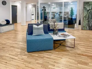 Plads i åbne kontorlandskaber til 10 personer