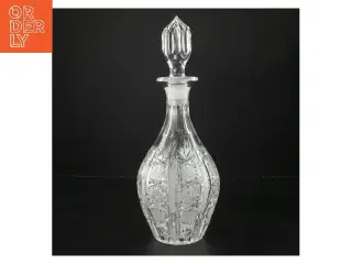 Dekorativ karaffel med stopper (str. 33,5 cm)