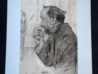 Edgar Degas - Litografisk kunst tryk