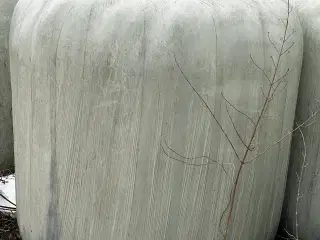 Wrap hø. Slået og pakket slut juni 2024.Ø 130 cm