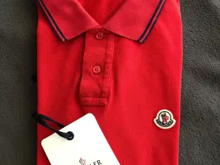 Moncler i rød Polo t-shirt 