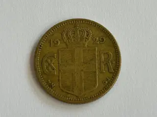 1 Krona Iceland 1929