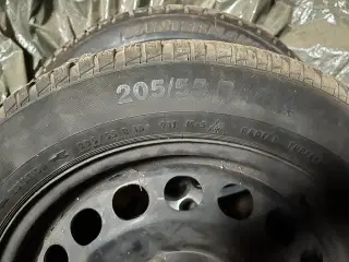 Stålfælge med vinterdæk