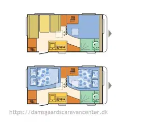 2018 - Adria Altea 432 PX   Fransk seng-Gulvtemp.-Mover-Telt
