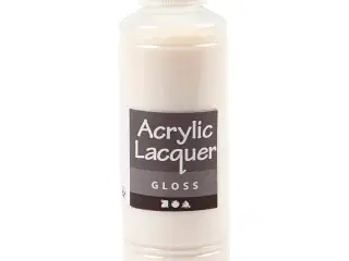 Akryllak Blank 250ml - Vandbaseret Finish