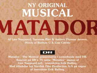 MATADOR - Musical 2 billetter