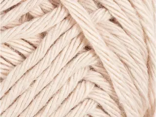 Højkvalitets Bomuldsgarn 8/8 - Sand, 50g