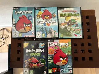5 angry birds PC spil