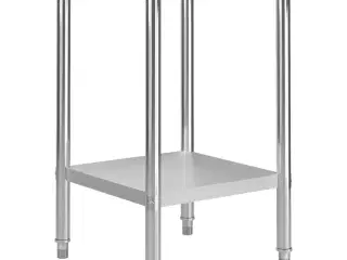 Arbejdsbord til køkken 60x60x85 cm rustfrit stål