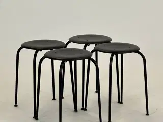Labofa | Sæt af 4 Heritage 13.1 Stool Black Oak