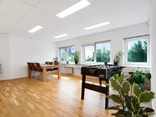 Kontor på 196 m² med fleksible indretningsmuligheder