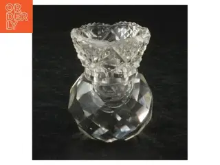 Krystal vase (str. H 6,5 cm, ø 5 cm)