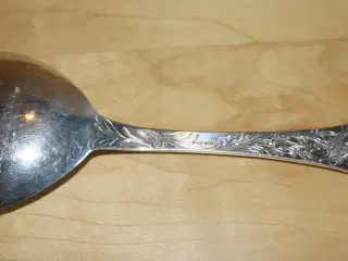 Potageskeer, sølvplet