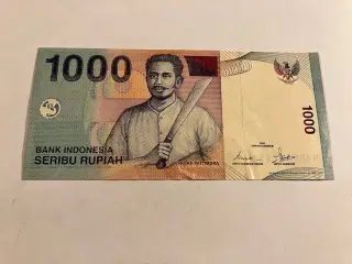 1000 Rupiah Indonesia