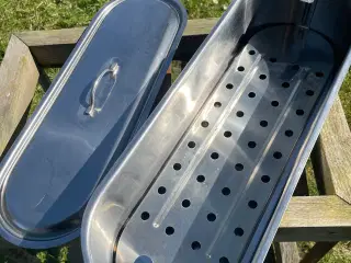 Fiskegryde rustfri stål