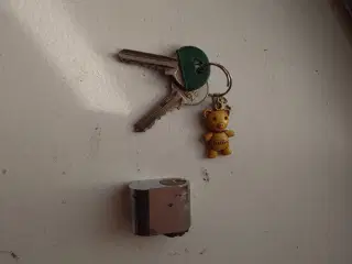 Ruko lås med to nøgler