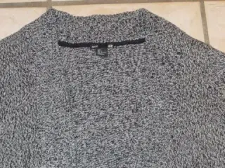 Str. L, åben strik cardigan