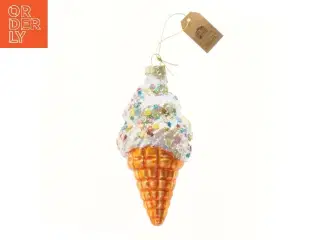 Julepynt isvaffel ornament fra Det Gamle Apotek (str. 14 cm)