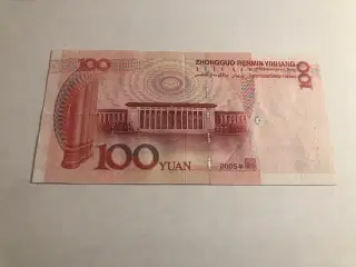 100 Yuan China 2005