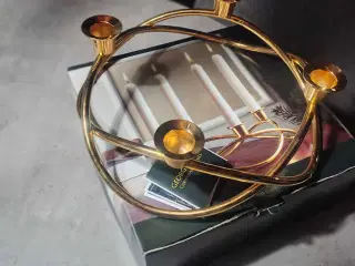 Georg Jensen Advent lysestage i guld 