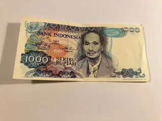 1000 Rupiah Indonesia 1980