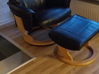 Læder stol