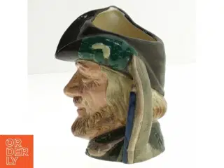Keramisk kande formet som hoved fra Royal Doulton (str. 9 cm)