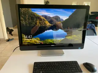 Dell all in one pc 30 tommer skærm med touch