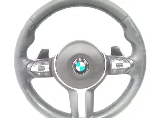 Sportsrat læder - original BMW ///M-sport (Airbag medfølger) K25073 F10 LCI F11 LCI F07 GT LCI