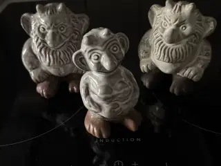 Tre fine gamle figurer