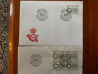 1. dagskuverter fra Danmark