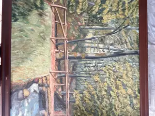 Maleri af skov