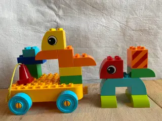 LEGO Duplo vogn med klodser