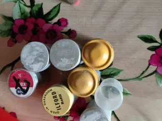 Tomme spoler, og beholdere