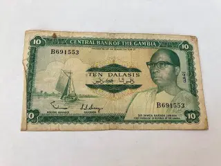 10 Dalasis Gambia - Bemærk kuglepen