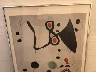 Kunstplakat i ramme "Joan Miro"