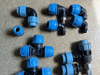 +GF+ iJOINT 32mm div fittings PEM PP