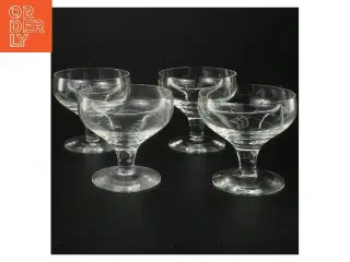 Bygholm 4 dessertglas (str. 4 stk Ø 9 cm længde9 cm)