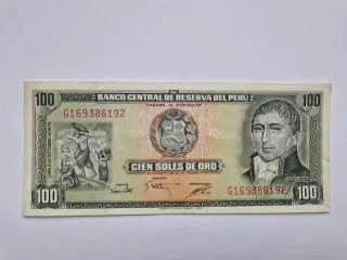 100 Soles de oro Peru