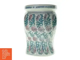Porcelæns taburet (str. HØ: 41x27 cm) (str. HØ: 41x27 cm)