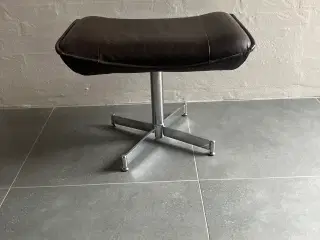 Fodskammel brun læder