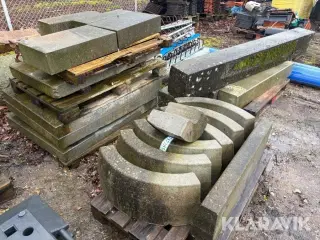 Betonvarer - blandet lot