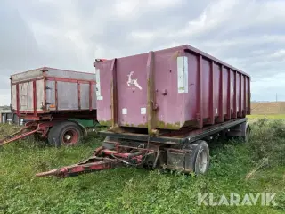 Hænger med container