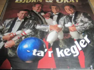 BJØRN & OKAY - TA`R KEGLER. 1995.