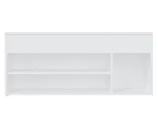 Skoreol 105x30x45 cm spånplade hvid