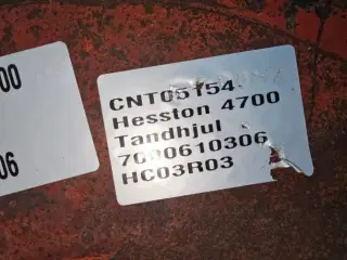 Hesston 4700 Tandhjul 700610306